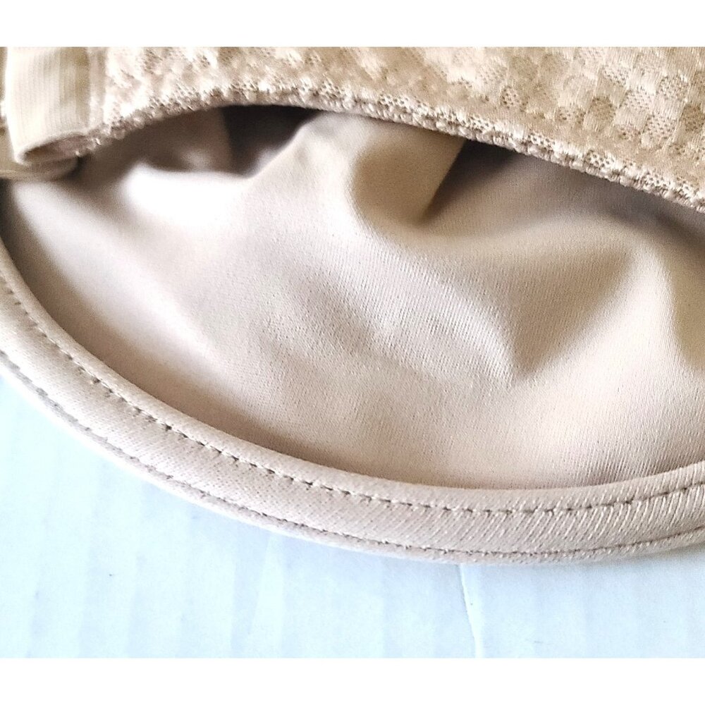 Chantelle C Magnifique Nouveau Seamless Unlined Minimizer Bra Beige Sz 36H NWOT - Picture 9 of 14